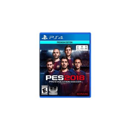 Ps4 Pes Soccer 2018