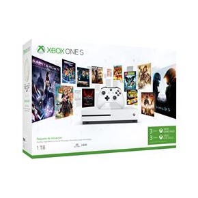 Consola Xbox One S De 1Tb + Live Gold + Game Pass