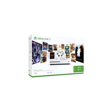 Consola Xbox One S De 1Tb + Live Gold + Game Pass