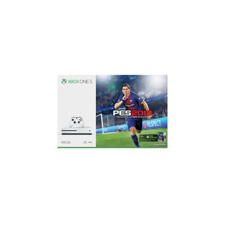 Consola Xbox One De 500Gb + Pes 18