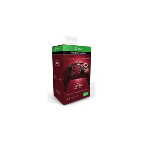 Control Xbox One Alámbrico Rojo Pdp