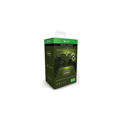 Control Xbox One Alámbrico Verde Pdp