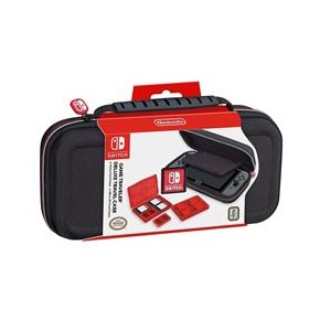 Estuche Rígido Negro Para Nintendo Switch