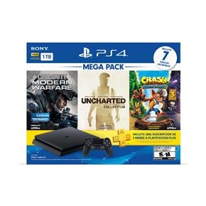 Consola Ps4 1 Tb Mega Pack 7