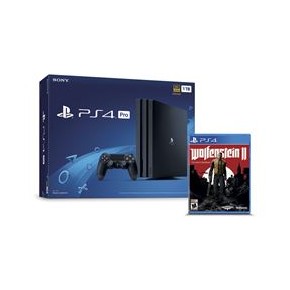 Consola Playstation 4 Pro Hw 1 Tb + Wolfenstein Ii