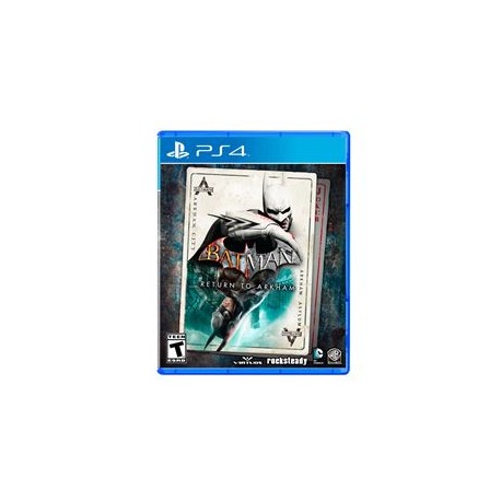 Ps4 Batman Return To Arkham