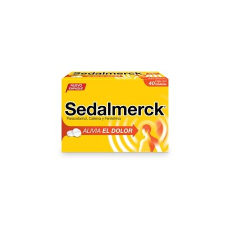 Sedalmerck 40 Tabletas