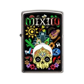 Encendedor Zippo Diseña Tú México Vida Mexicana