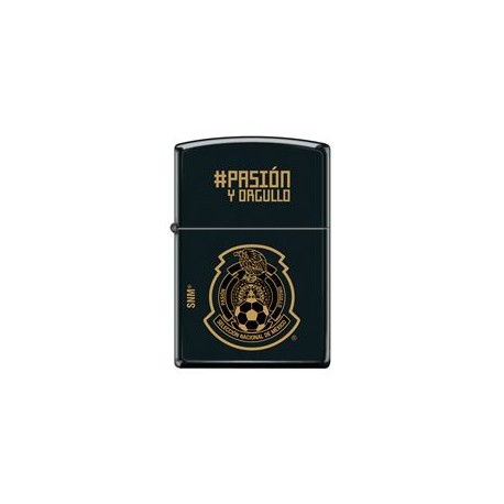 Encendedor Zippo Negro Selección Nacional